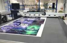 Spray printing equipment